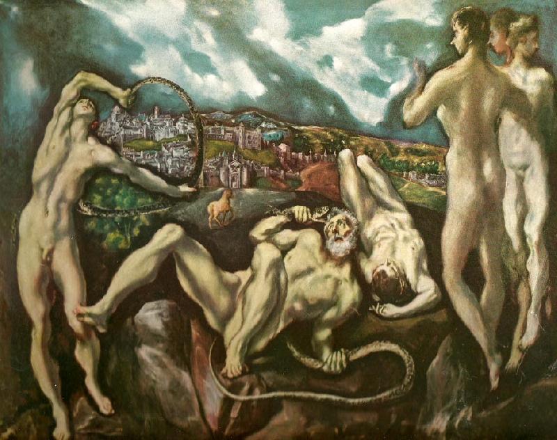 El Greco laocoon Germany oil painting art